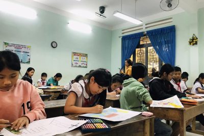 HỌC SINH THAM GIA SÂN CHƯƠI “Ý TƯỞNG TRẺ THƠ” 2023