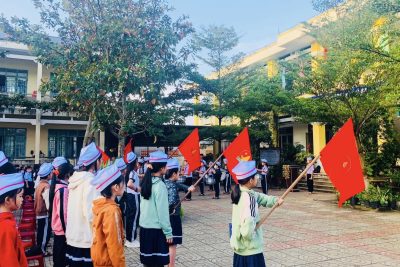 TRIỂN KHAI CHƯƠNG TRÌNH “THIẾU NHI VIỆT NAM – HỌC TẬP TỐT, RÈN LUYỆN CHĂM”.