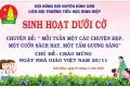 SINH HOẠT DƯỚI CỜ: Chủ đề CHÀO MỪNG NGÀY NHÀ GIÁO VIỆT NAM 20/11